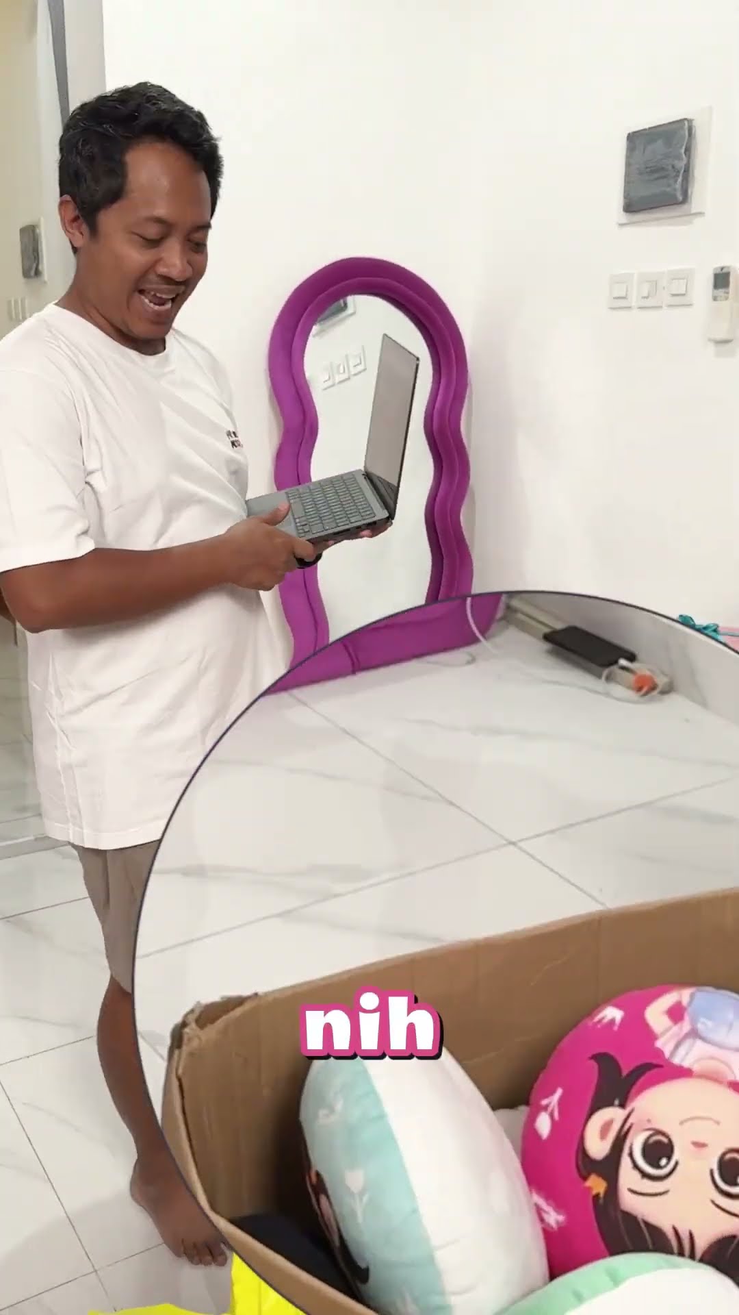 LEIKA SEMBUNYI DARI AYAH, KIRA KIRA AYAH BISA NEMUIN LEIKA GA YA?? #leika #shorts