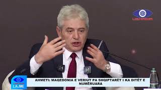 AHMETI:MAQEDONIA E VERIUT PA SHQIPTARËT I KA DITËT E NUMËRUARA