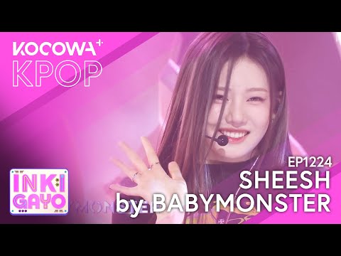 Babymonster - Sheesh | Sbs Inkigayo Ep1224 | Kocowa