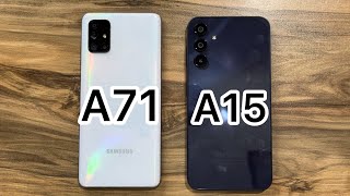 Samsung Galaxy A15 vs Samsung Galaxy A71