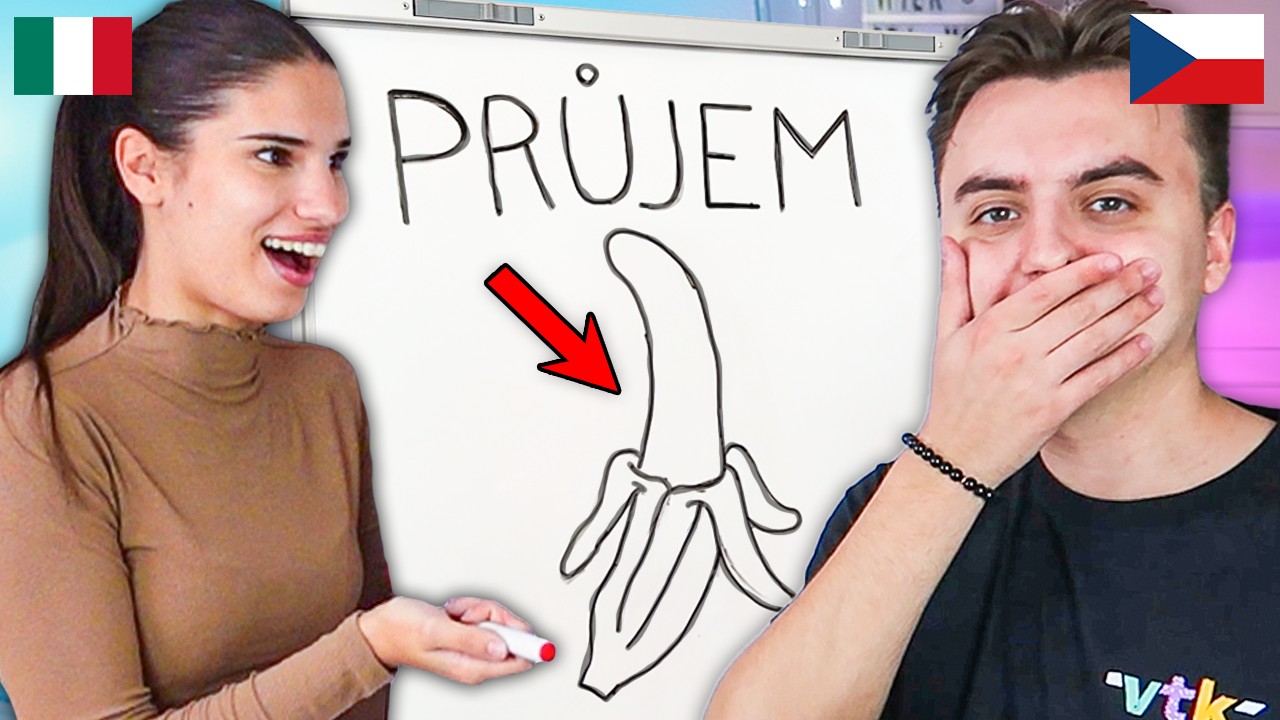 Co Řeknu Česky, Italka Musí Nakreslit 6! (prohra = trest)