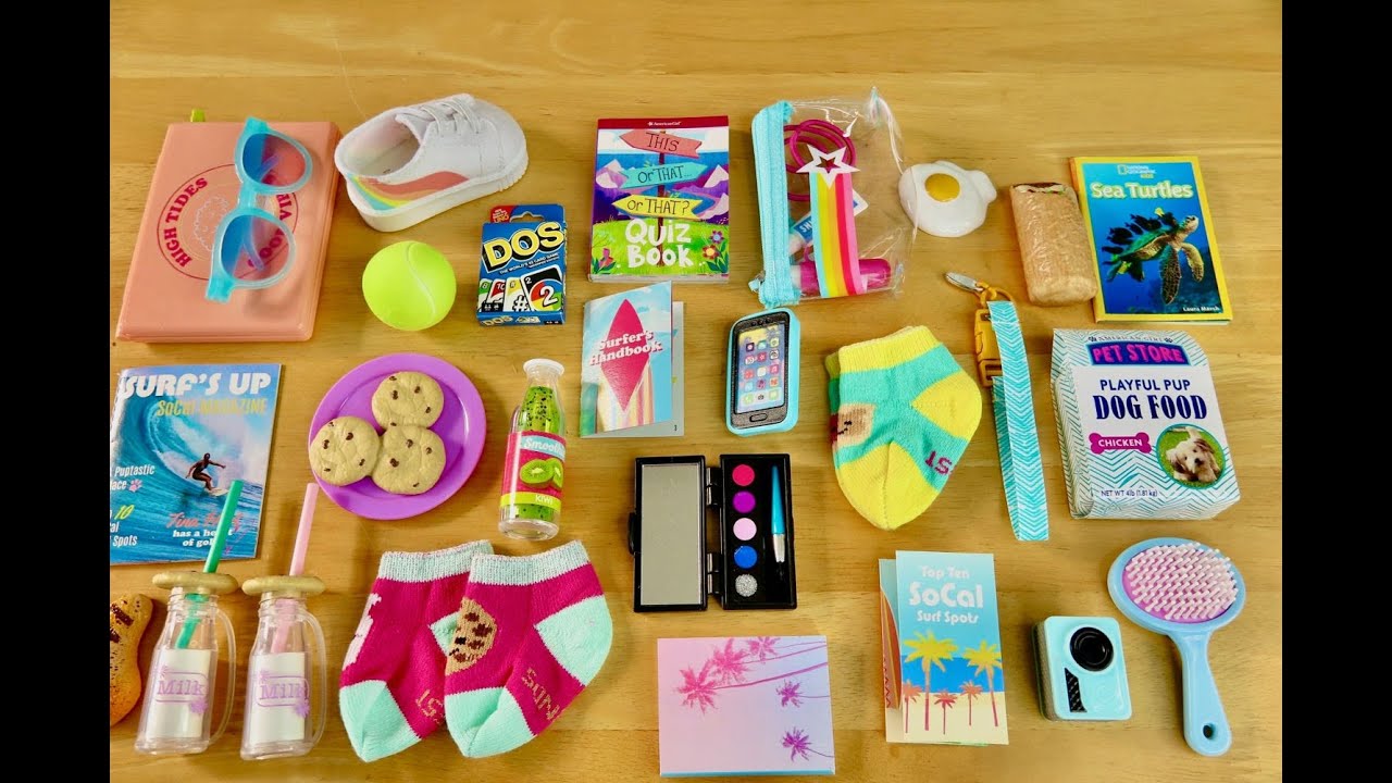 American Girl Travel, School Locker and Classroom Sets!