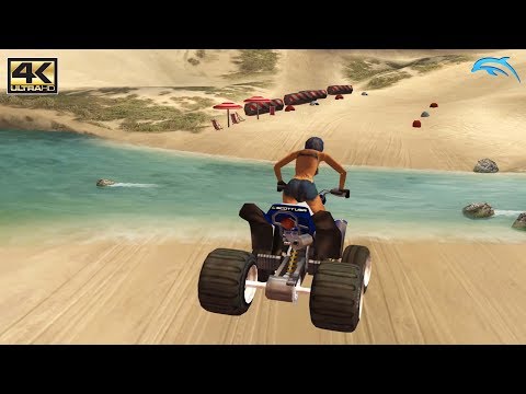 ATV Quad Power Racing 2 - Gamecube Gameplay 4K 2160p (DOLPHIN)