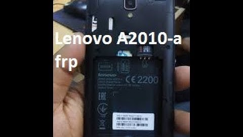 Lenovo A2010 a frp by cm2