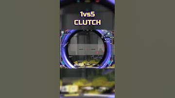 1vs5 Clutch 🥶 | MP RANK | CODM #shorts