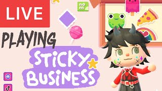 🔴LIVE-   A Cutesy Sticker Shop Sim (Sticky Business)