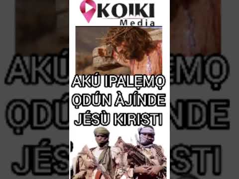 Akú ipalẹmọ ikú àti àjínde jésù kiristi olùgbàlà Ìmọ fún gbogbo ọmọ lẹyìn jésù kiristi ẹse ètò abo