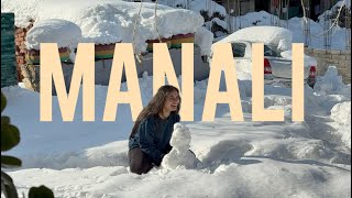 Day 2 in Manali | Snowfall, Mall Road Walks & Coffee Calm
