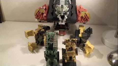 Forming Devastator: Transformers ROTF Interactive Game Head