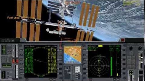 Deltaglider Challenge 1 - Launch and Docking (Orbiter 2010)