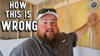 I Was Wrong: Drywall & Vapor Barriers  // Mobile Home Bedroom Renovation