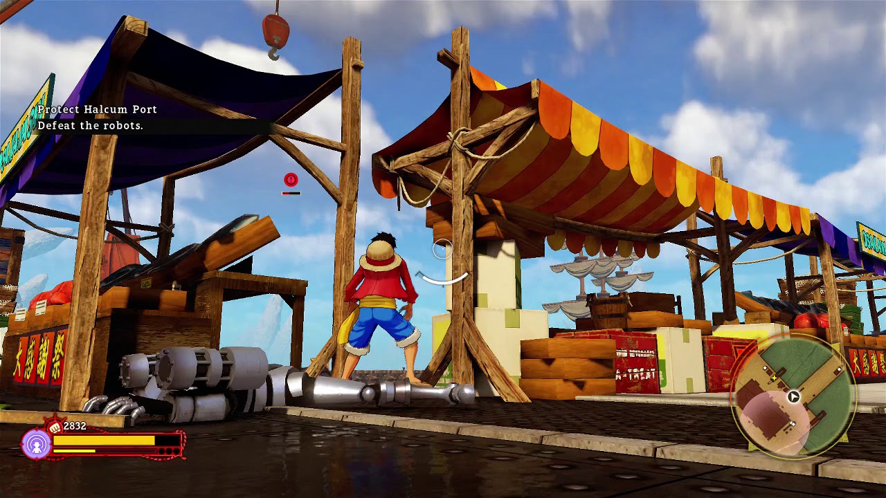 One Piece World Seeker Chapter 15 Protect All Defeat All Robots in