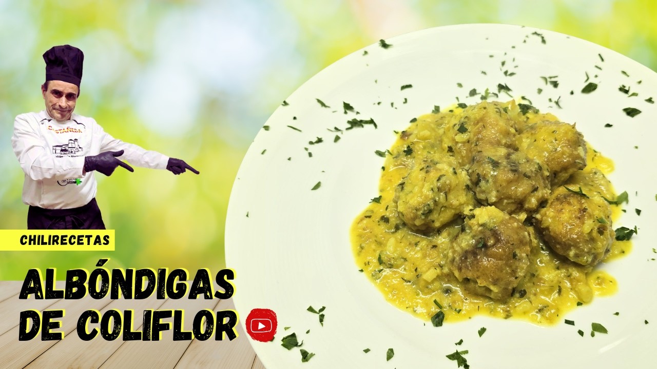 Albóndigas de coliflor que encantan a los niños 🥦 Receta fácil y deliciosa