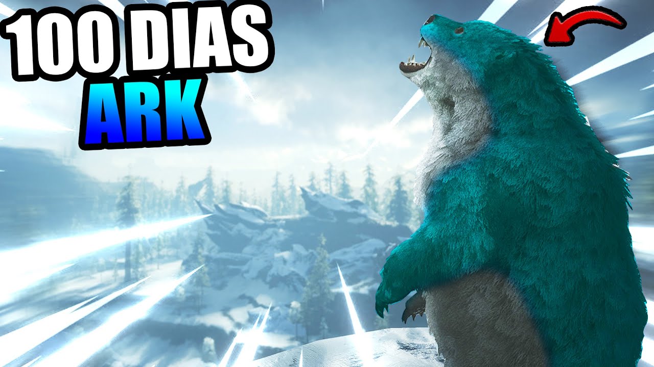 SOBREVIVIENDO 100 DIAS EN ARK | TAMEAMOS UN OSO! | GENESIS 1 #5 - YouTube