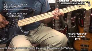 How To Play 30 Famous Bass Guitar Lines Hooks &amp; Riffs With TABS UPDATED @EricBlackmonGuitar