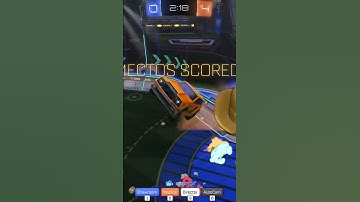 RLCS Pro Hits Insane Shot vs Trash Talking Grand Champion😮‍💨 #shorts #rocketleague