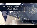 Planning Inserts Deep Dive January 2026 Planner Subscription From Jane S Agenda 