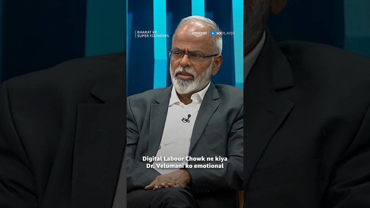 Labour Chowk Se Tycoon Tak Ka Safar ft. Dr A. Velumani | Bharat Ke Super Founders | Amazon MX Player