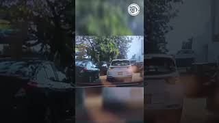 Captan momento en que sujeto ataca camioneta frente al IMSS 36 de Coatzacoalcos