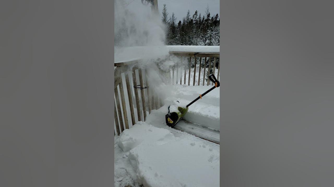 Radley Snow Thrower YouTube