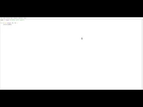 PYTHON CODE TO PRINT YOUR NAME MANY TIMES USING FOR LOOP WITH RANGE () FUNCTION