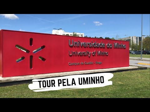 TOUR PELA UNIVERSIDADE DO MINHO - BRAGA/PORTUGAL