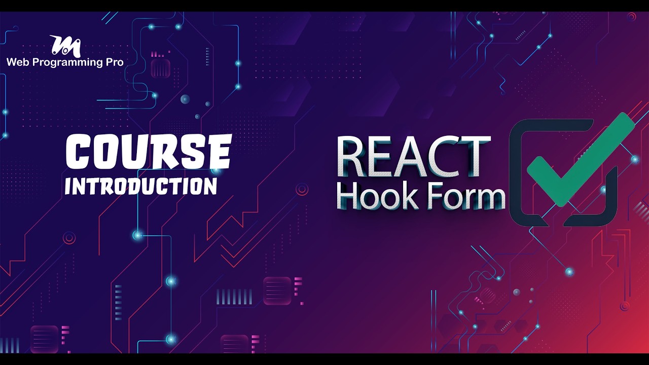#001 - Tutorial React Hook Form - Introduction - YouTube