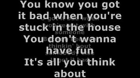 USHER - U GOT IT BAD LYRICS