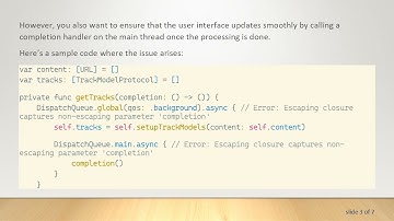 Resolving the Escaping Closure Captures Non-Escaping Parameter Error in Swift 5