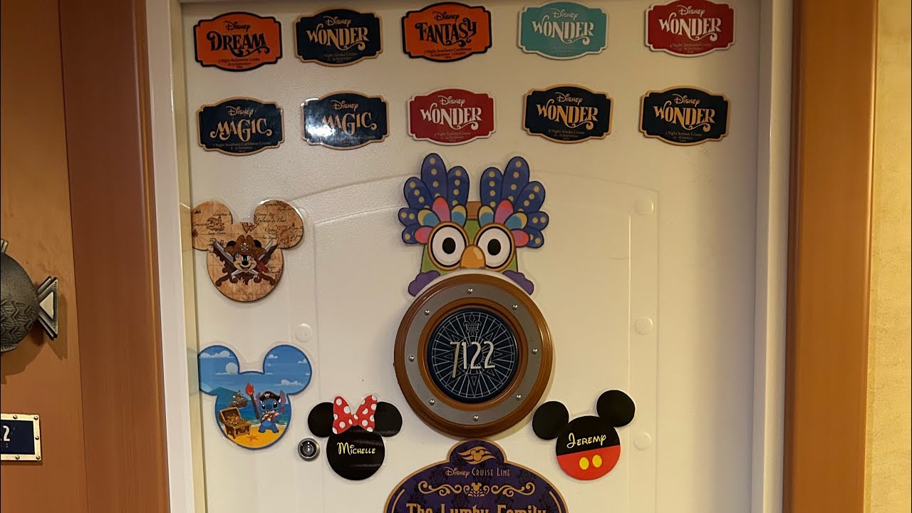 Disney Wonder Stateroom 7122 tour  Navigator Balcony Room