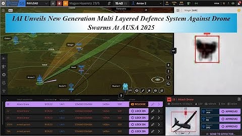 IAI Unveils New Generation Multi Layered Defence System Against Drone Swarms At AUSA 2025