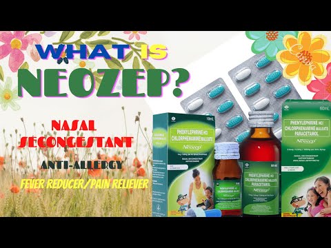 WHAT IS NEOZEP? #simplicityvlog #nasaldecongestant #anti_allergy #painfeverreliever