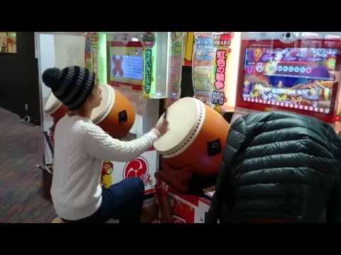 【太鼓の達人 キミドリ】カラ鞠の花 座ってやってみた