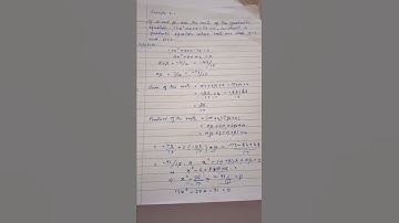 12th maths chapter3/theory of equations#shorts #example 3.1