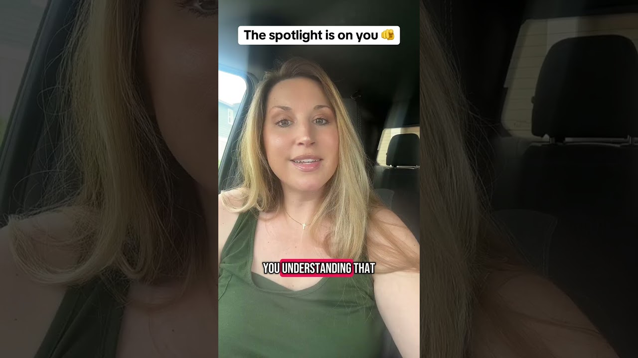 The spotlight is on you 🫵