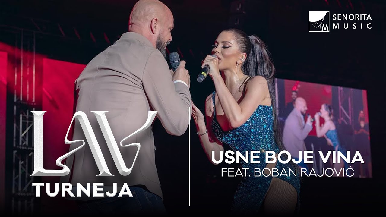 Milica Pavlović feat. Boban Rajović - Usne Boje vina - Lav tour Novi Sad