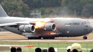 Full C-17 accidental Engine explosion  Update