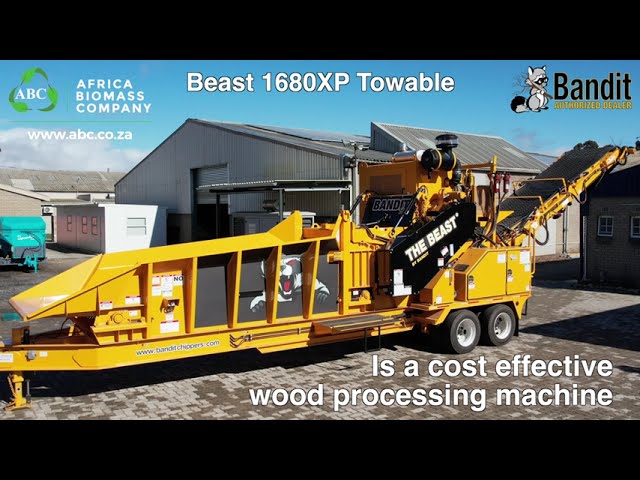 Bandit Beast 1680 Towable - YouTube