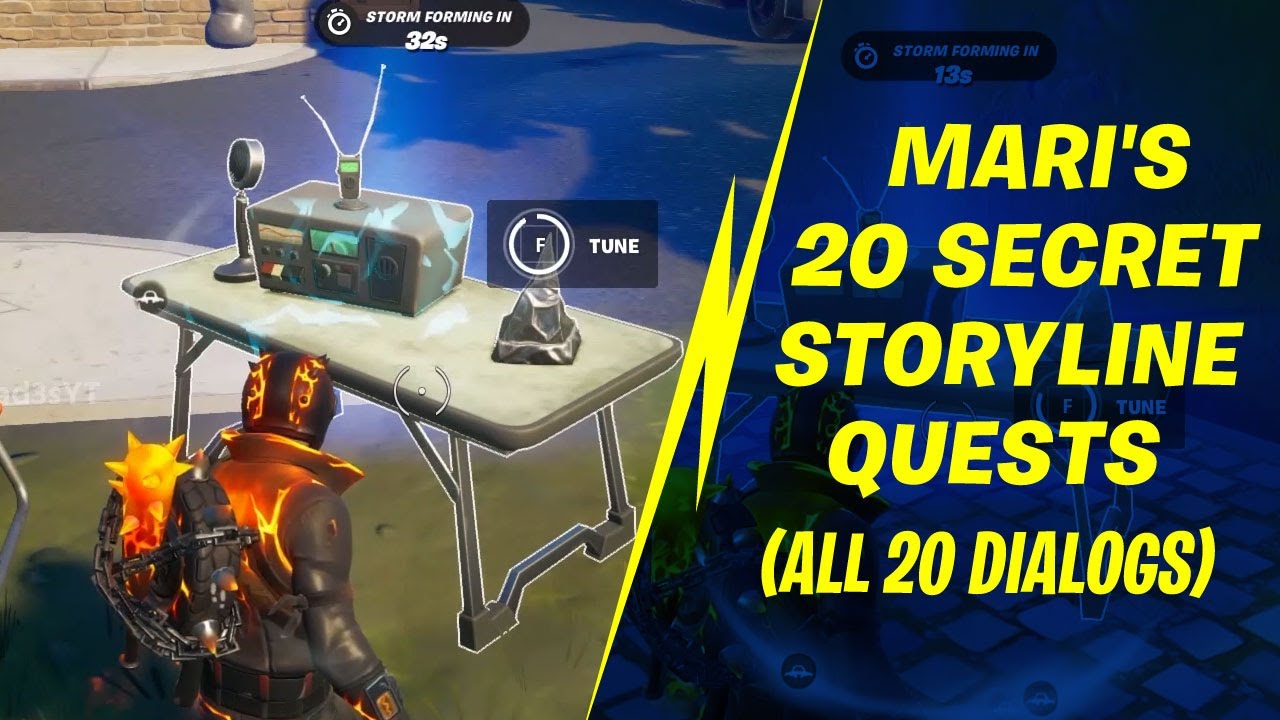 [Secret Quests] New Week 6 Secret CB Radio Storyline Dialogs in Fortnite Chapter 2 Season 7