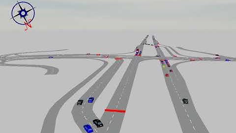 Making a Left Turn in a Continuous Flow Intersection