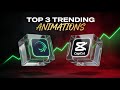 Top 3 trending Edits | Capcut VS Alight motion | Video Editing 2026