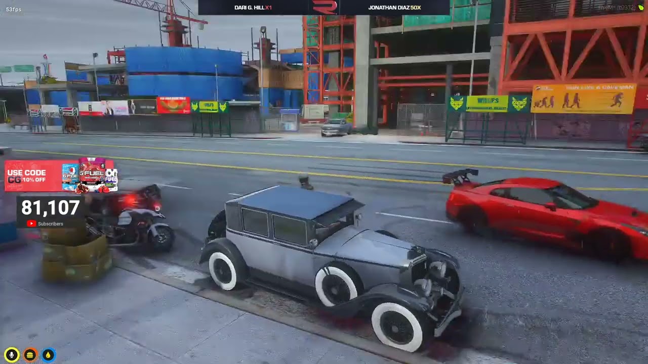 Ramee gets pulled over