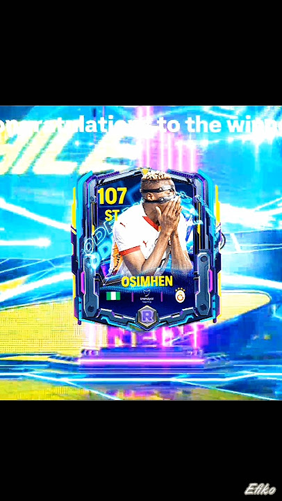 107 Victor Osimhen🥶🤯? #fcmobile #fcmobile24 #shorts