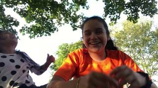 Showing Our Trampoline Tricks