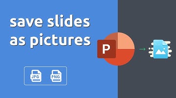 How to Save Slides as Pictures in Microsoft PowerPoint