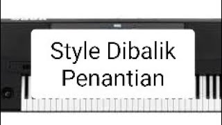 STYLE KEYBOARD KORG PA 600, DIBALIK PENANTIAN ( YULIA CITRA ) TRIAZ