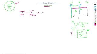 13 Parallel axis theorem