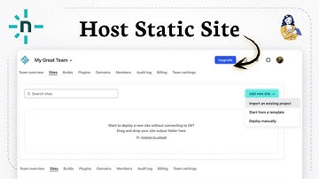 Hoe implementeer je een statische website op Netlify (Live Site)