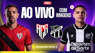 ATLÉTICO-GO X CEARÁ: AO VIVO E COM IMAGENS | RODADA 27 | SÉRIE B