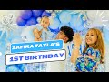 Zafira Tayla&#39;s 1st Birthday and Christening Video Highlights  | Mark Lim Studio